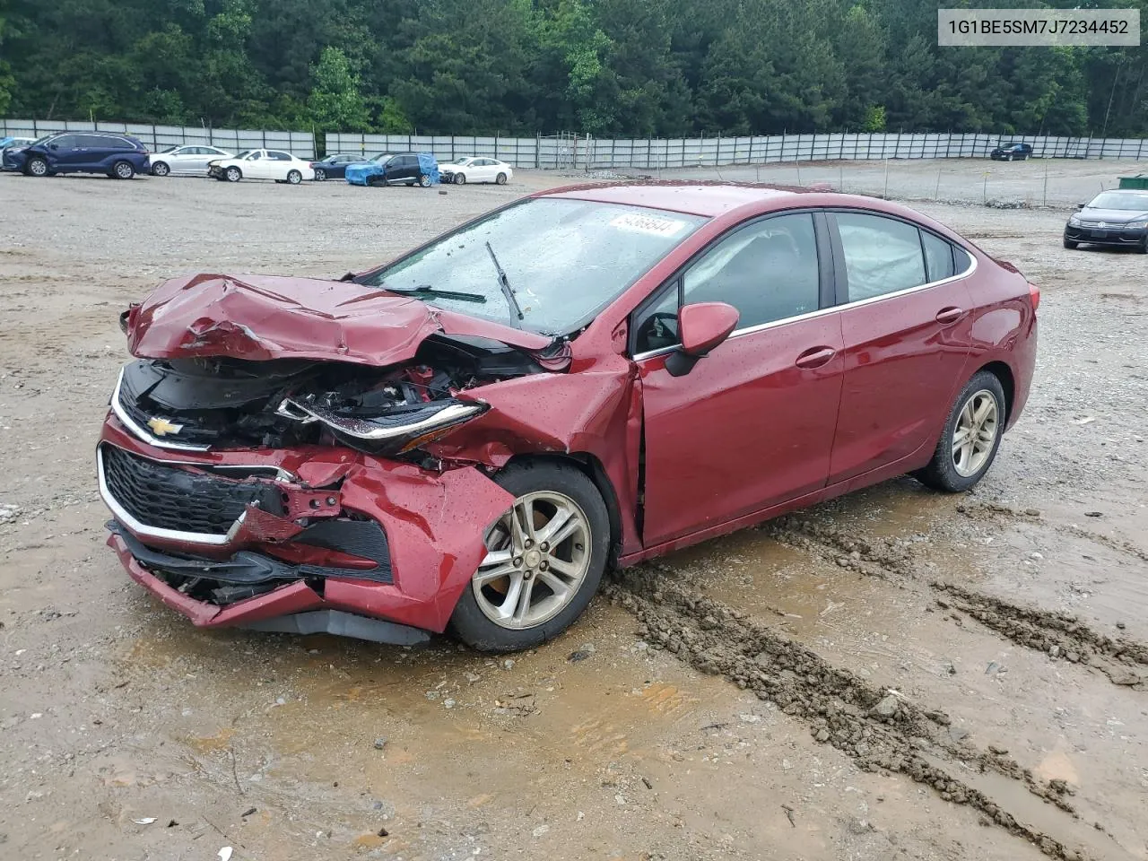 2018 Chevrolet Cruze Lt VIN: 1G1BE5SM7J7234452 Lot: 54369544