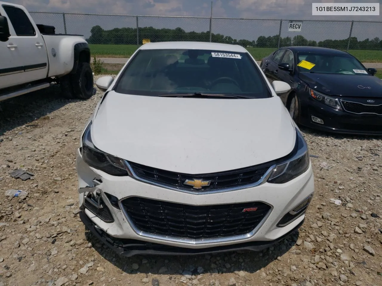 2018 Chevrolet Cruze Lt VIN: 1G1BE5SM1J7243213 Lot: 58153544