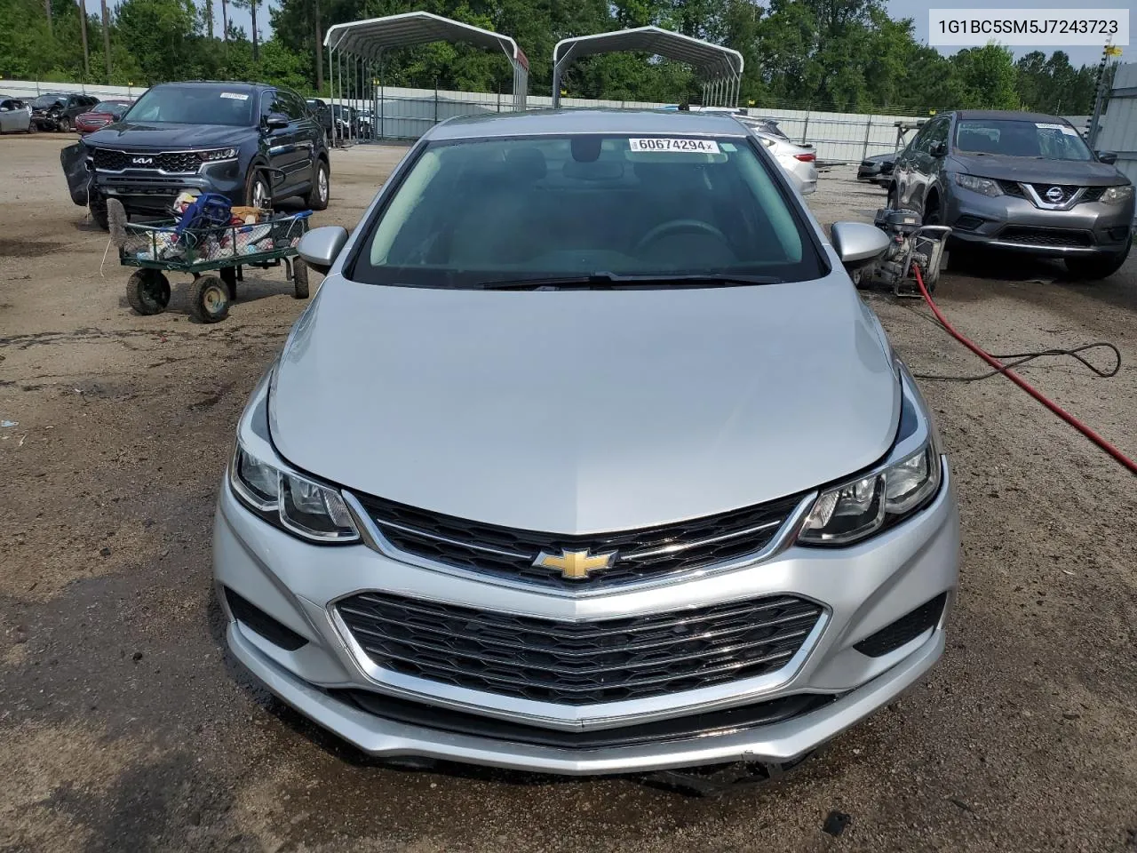 1G1BC5SM5J7243723 2018 Chevrolet Cruze Ls