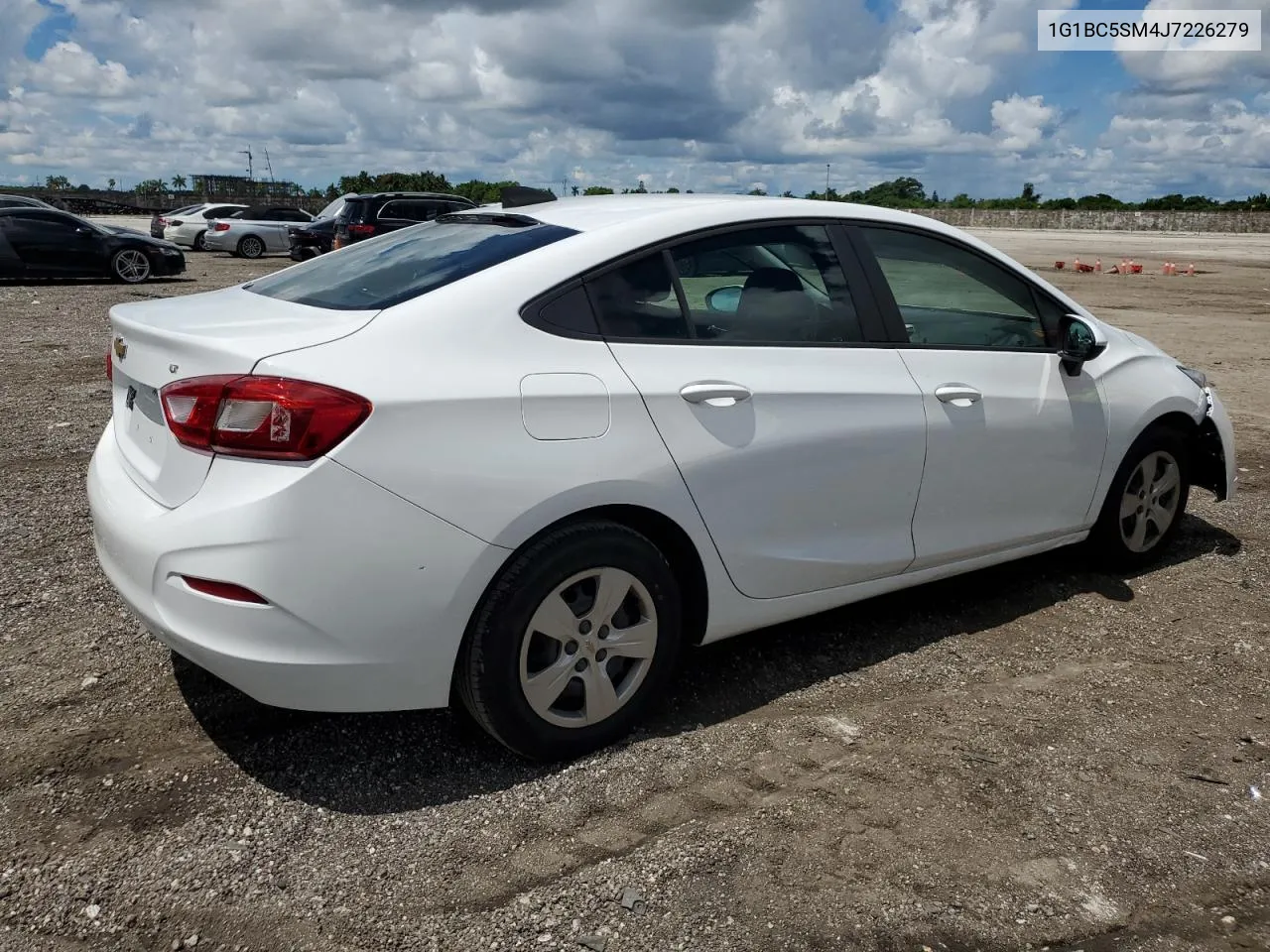 2018 Chevrolet Cruze Ls VIN: 1G1BC5SM4J7226279 Lot: 60812784