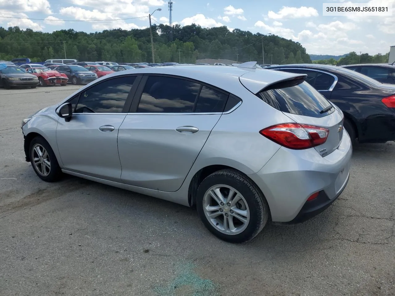 3G1BE6SM8JS651831 2018 Chevrolet Cruze Lt