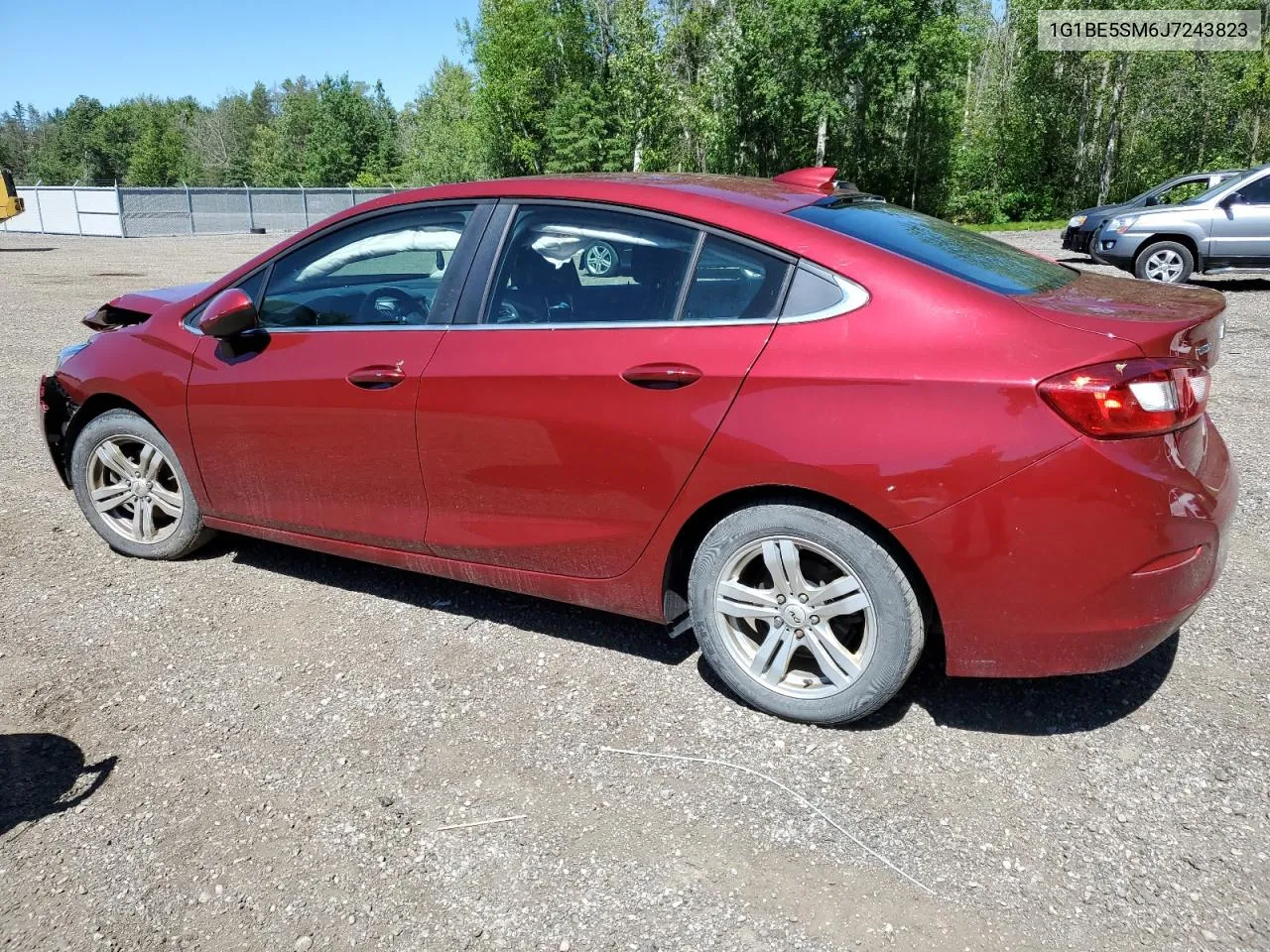 2018 Chevrolet Cruze Lt VIN: 1G1BE5SM6J7243823 Lot: 61093234