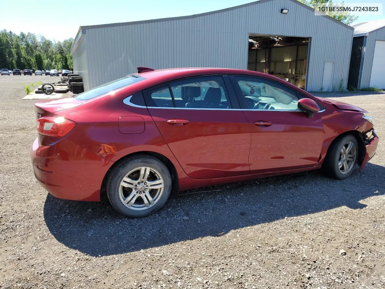 2018 Chevrolet Cruze Lt VIN: 1G1BE5SM6J7243823 Lot: 61093234