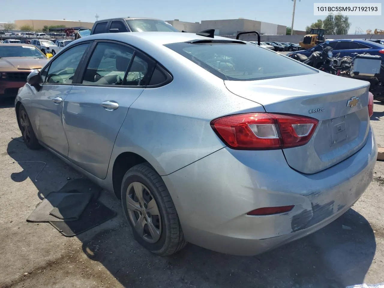 2018 Chevrolet Cruze Ls VIN: 1G1BC5SM9J7192193 Lot: 61636384