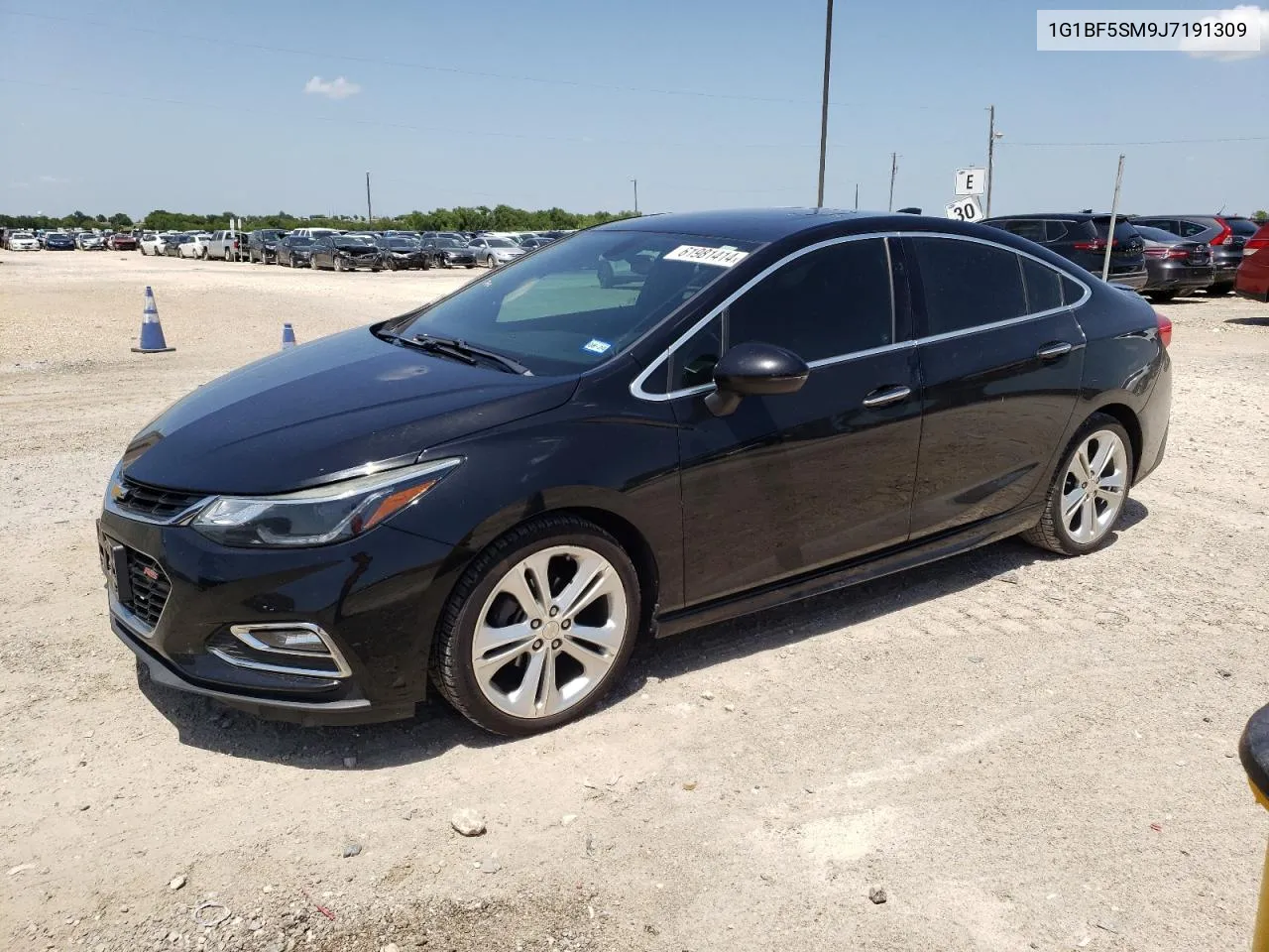 2018 Chevrolet Cruze Premier VIN: 1G1BF5SM9J7191309 Lot: 61981414