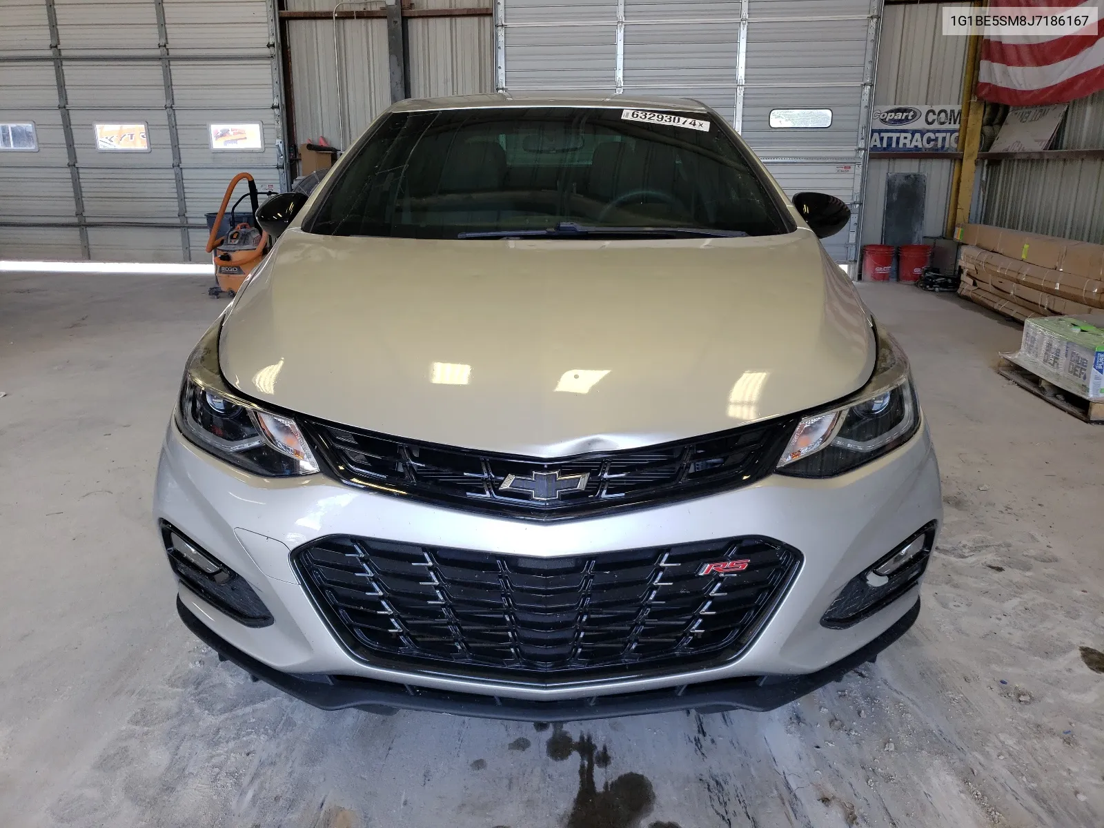 2018 Chevrolet Cruze Lt VIN: 1G1BE5SM8J7186167 Lot: 63293074