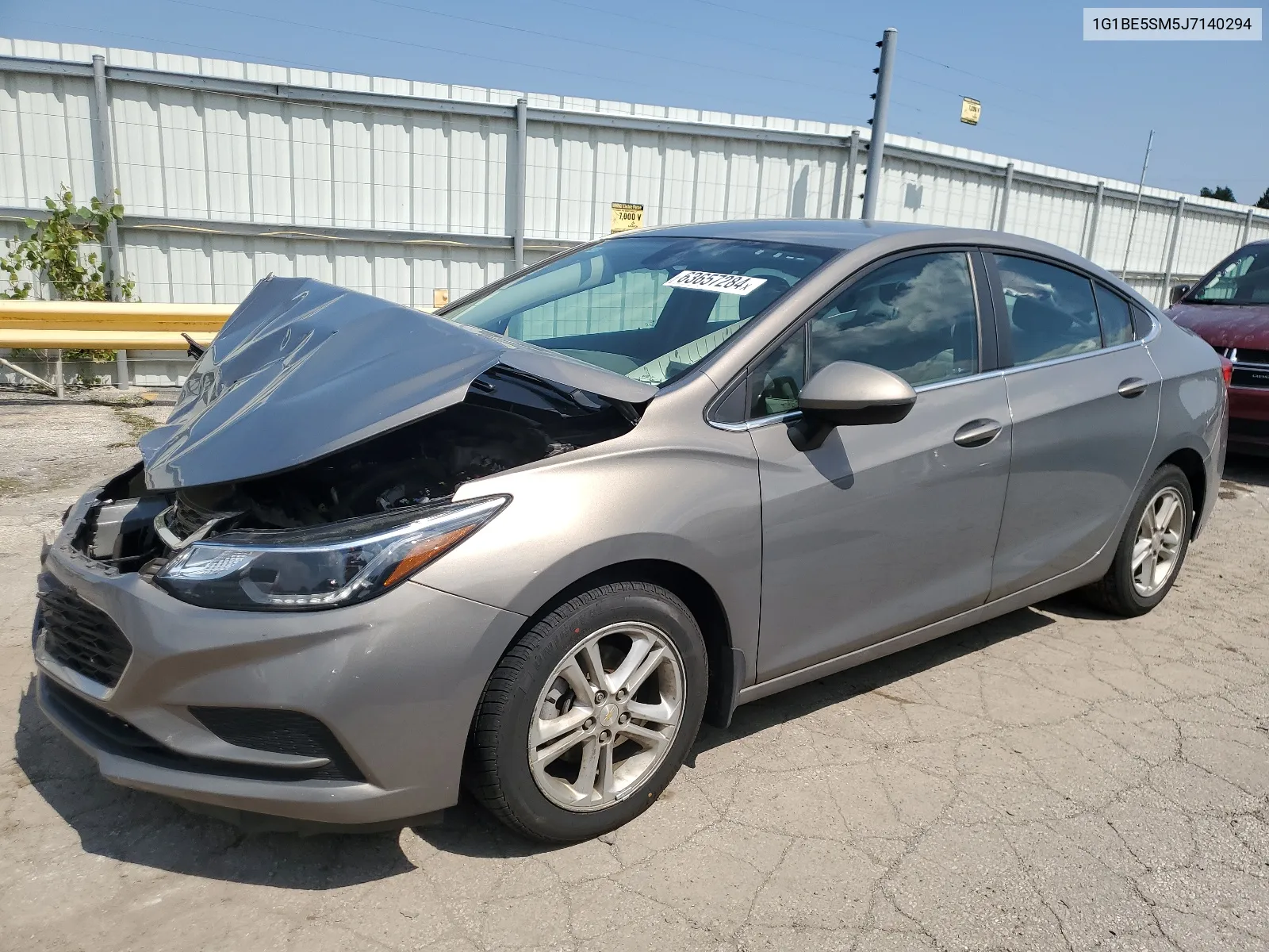 2018 Chevrolet Cruze Lt VIN: 1G1BE5SM5J7140294 Lot: 63657284