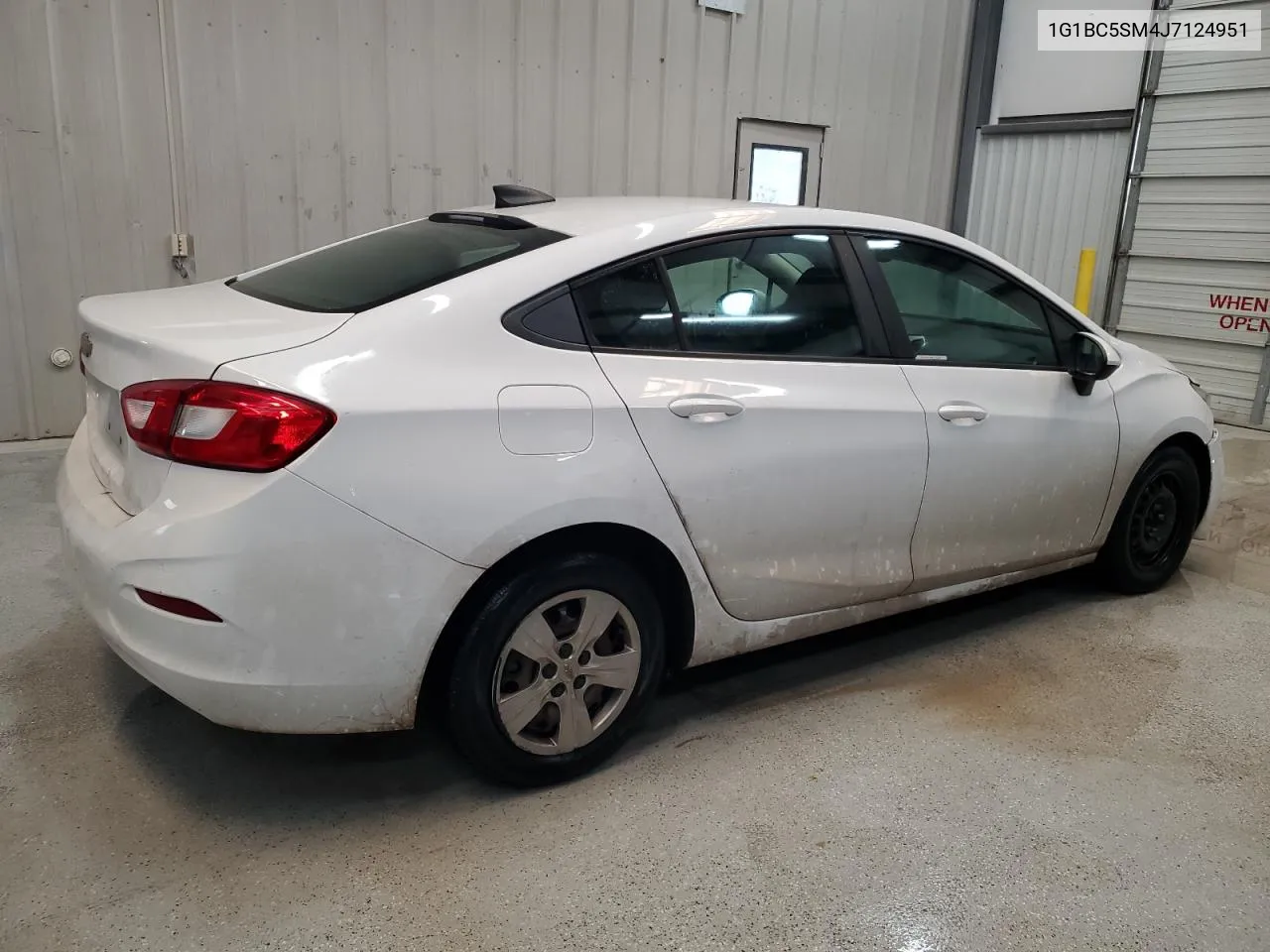 2018 Chevrolet Cruze Ls VIN: 1G1BC5SM4J7124951 Lot: 63678674