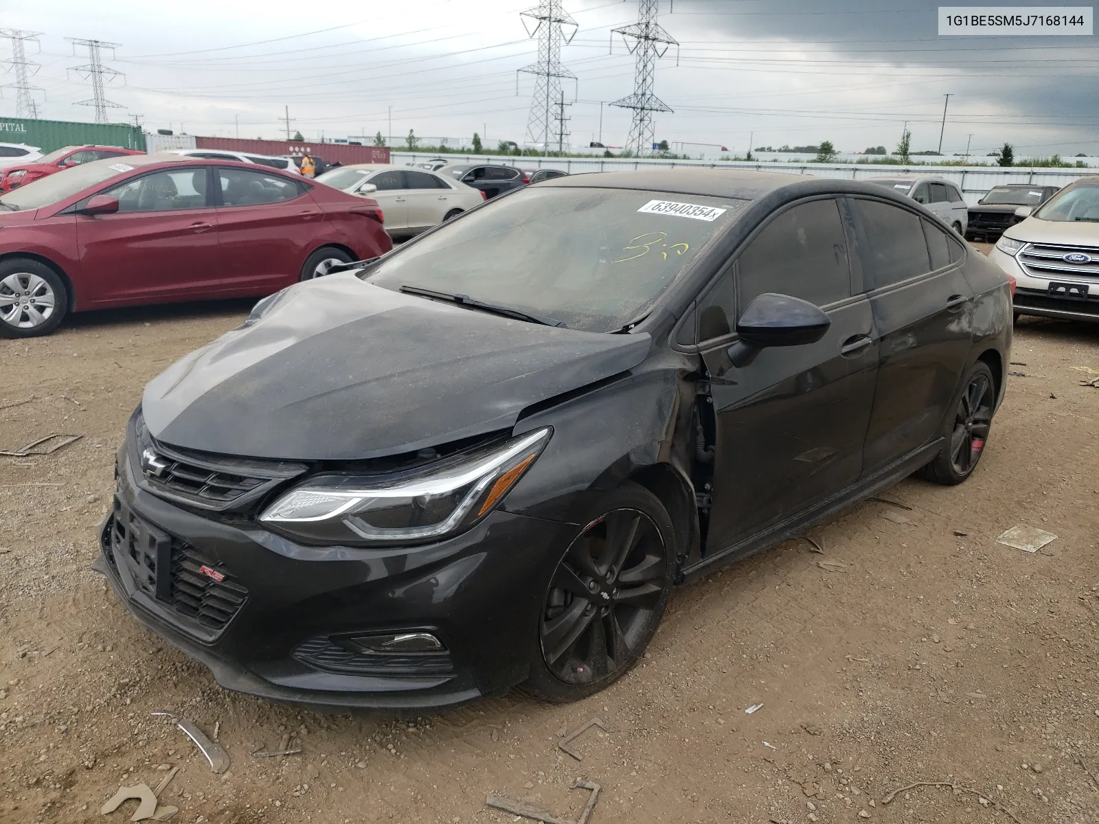 2018 Chevrolet Cruze Lt VIN: 1G1BE5SM5J7168144 Lot: 63940354