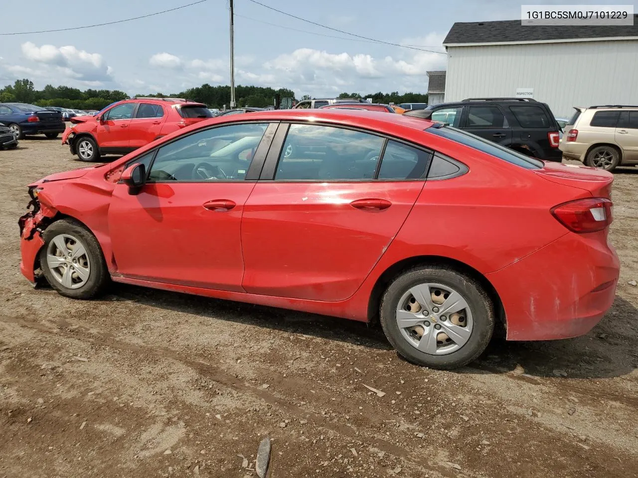 2018 Chevrolet Cruze Ls VIN: 1G1BC5SM0J7101229 Lot: 64058954