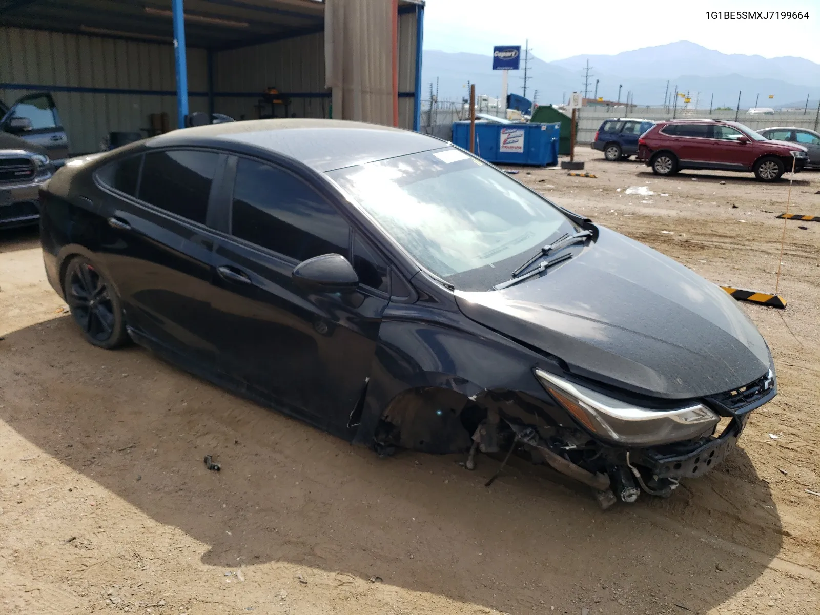 2018 Chevrolet Cruze Lt VIN: 1G1BE5SMXJ7199664 Lot: 64368164