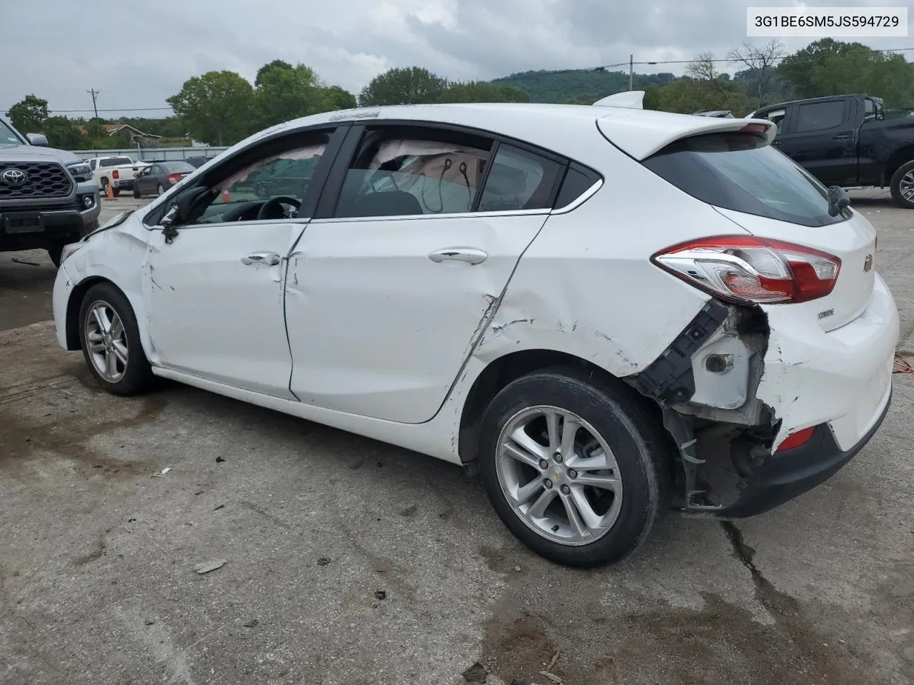 3G1BE6SM5JS594729 2018 Chevrolet Cruze Lt