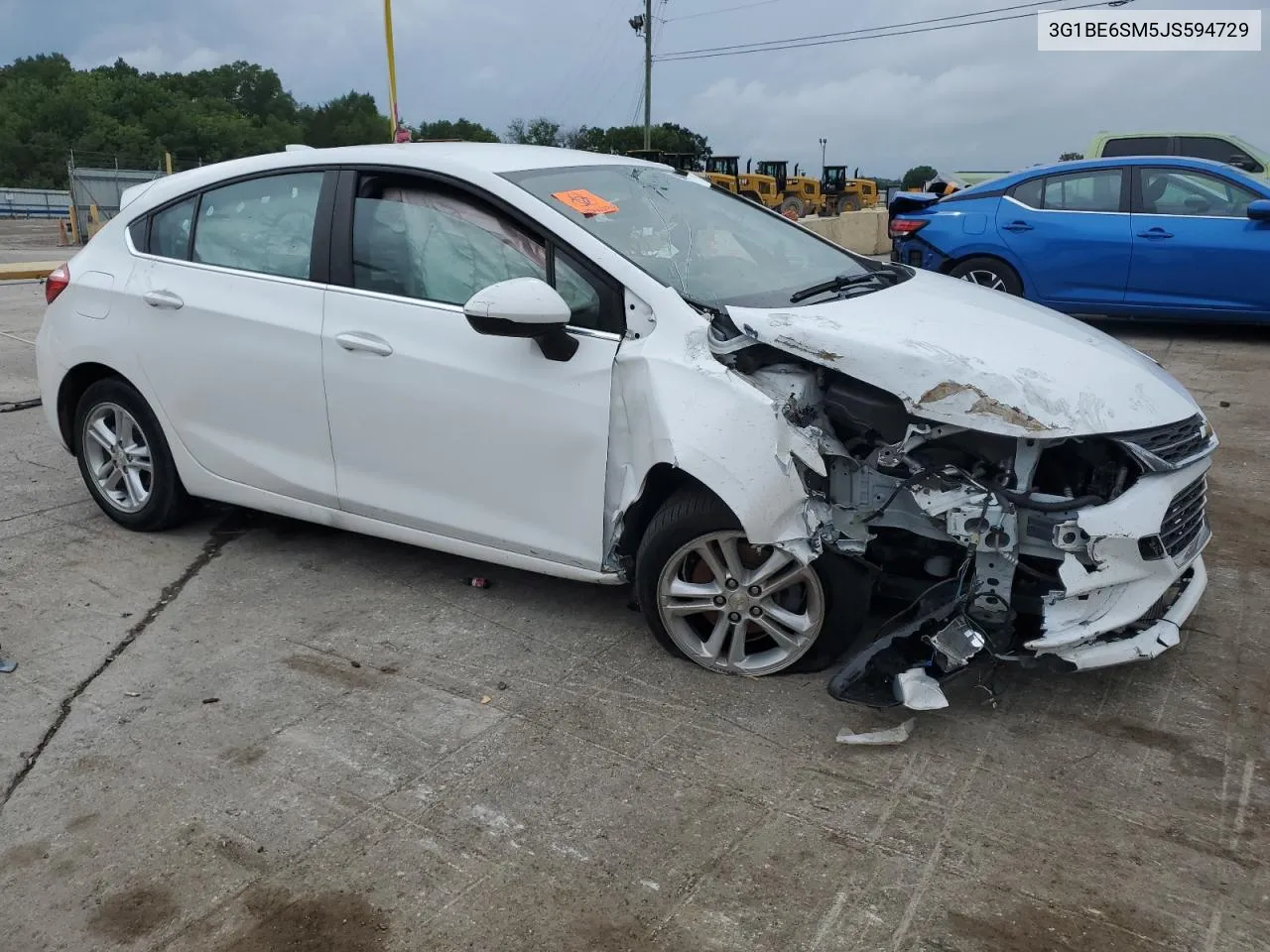 2018 Chevrolet Cruze Lt VIN: 3G1BE6SM5JS594729 Lot: 64385494