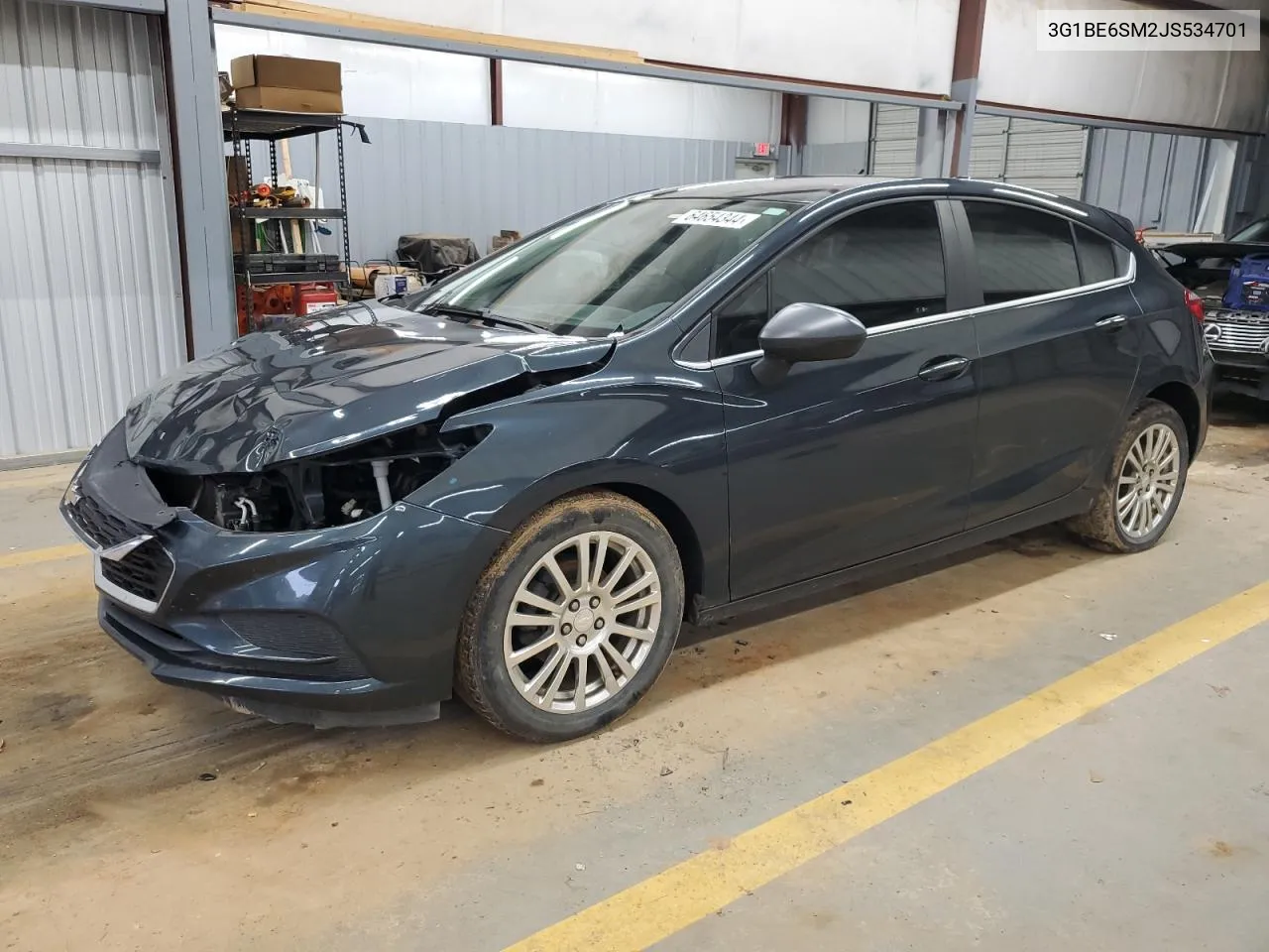 2018 Chevrolet Cruze Lt VIN: 3G1BE6SM2JS534701 Lot: 64654344