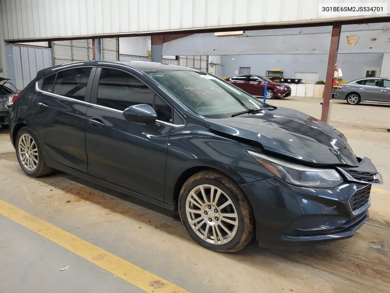 2018 Chevrolet Cruze Lt VIN: 3G1BE6SM2JS534701 Lot: 64654344