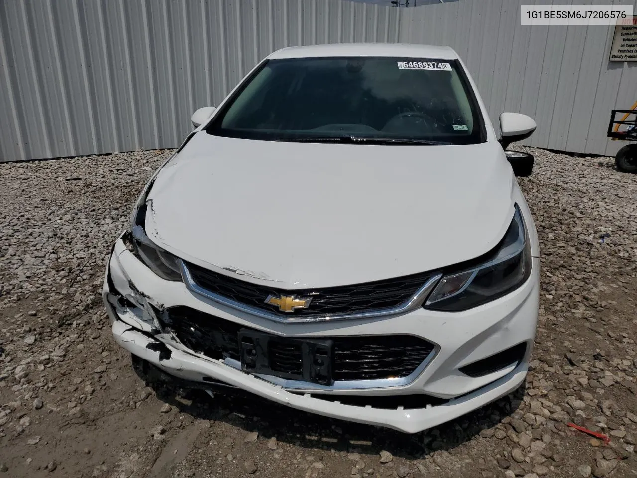 2018 Chevrolet Cruze Lt VIN: 1G1BE5SM6J7206576 Lot: 64689374