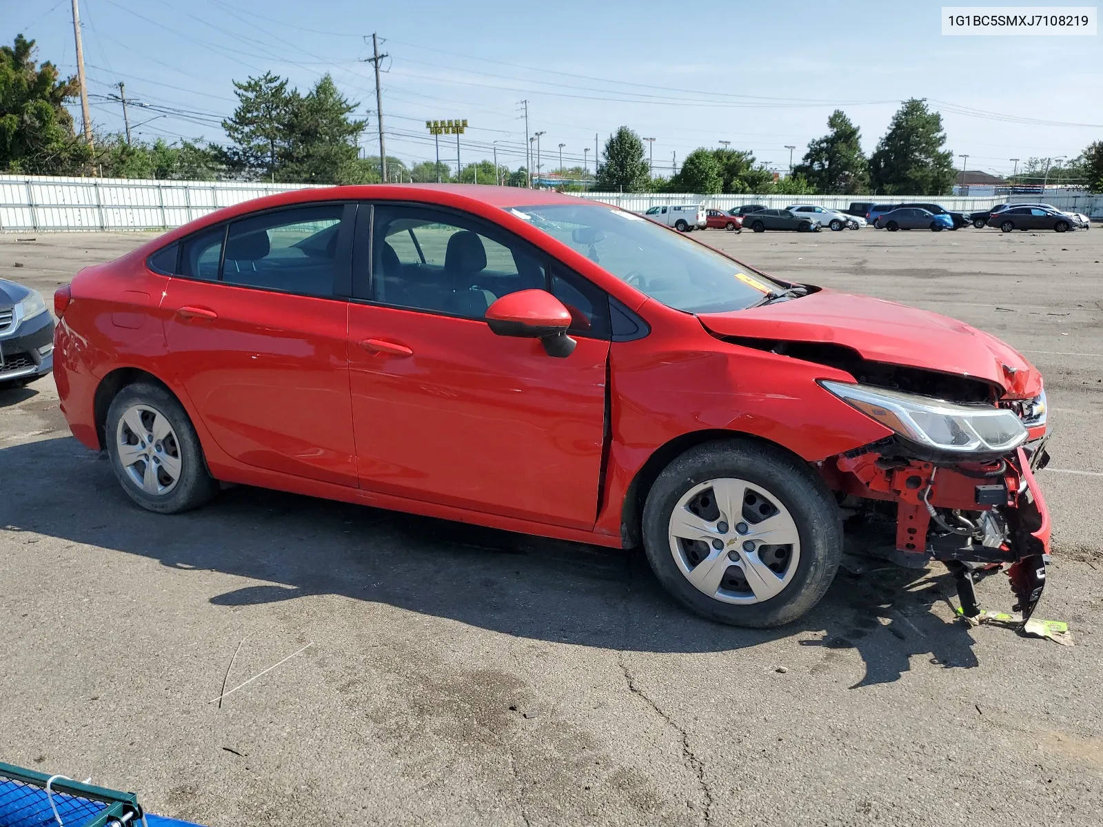 2018 Chevrolet Cruze Ls VIN: 1G1BC5SMXJ7108219 Lot: 65076964