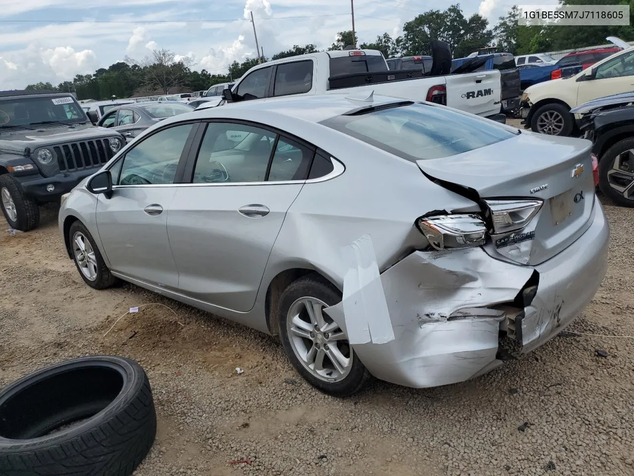 2018 Chevrolet Cruze Lt VIN: 1G1BE5SM7J7118605 Lot: 65340414