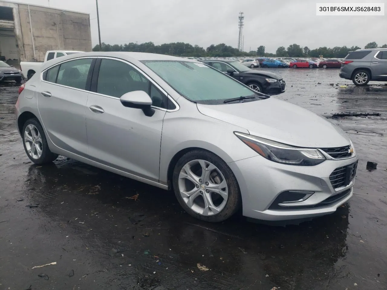 2018 Chevrolet Cruze Premier VIN: 3G1BF6SMXJS628483 Lot: 65350214