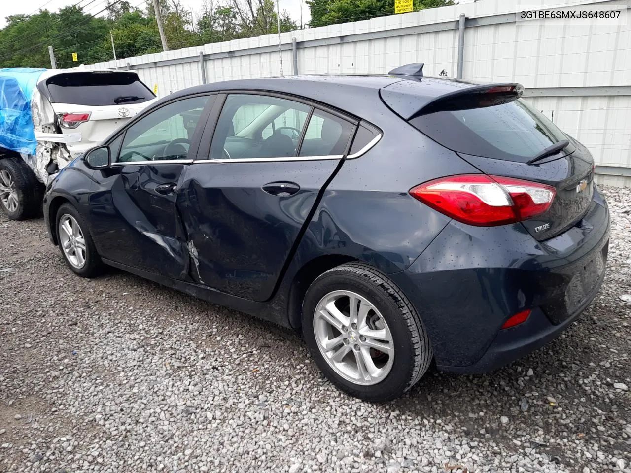 3G1BE6SMXJS648607 2018 Chevrolet Cruze Lt