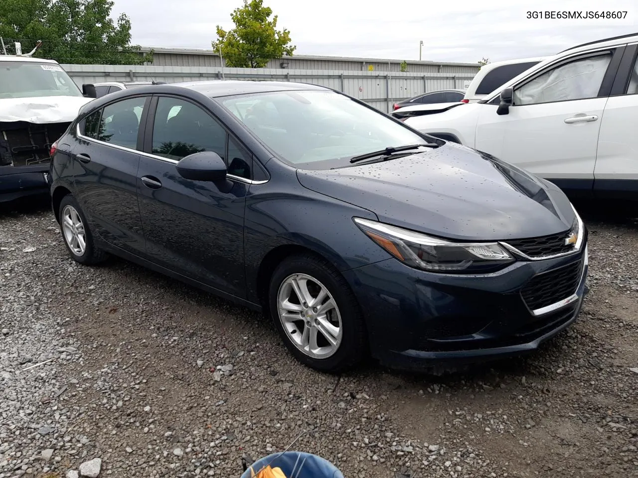 2018 Chevrolet Cruze Lt VIN: 3G1BE6SMXJS648607 Lot: 65357464