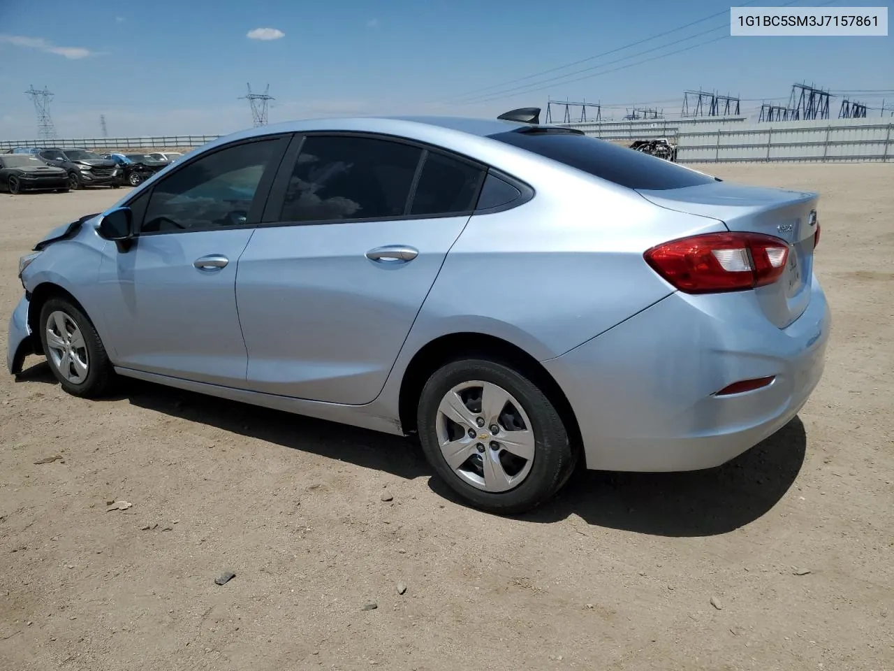 2018 Chevrolet Cruze Ls VIN: 1G1BC5SM3J7157861 Lot: 65387294