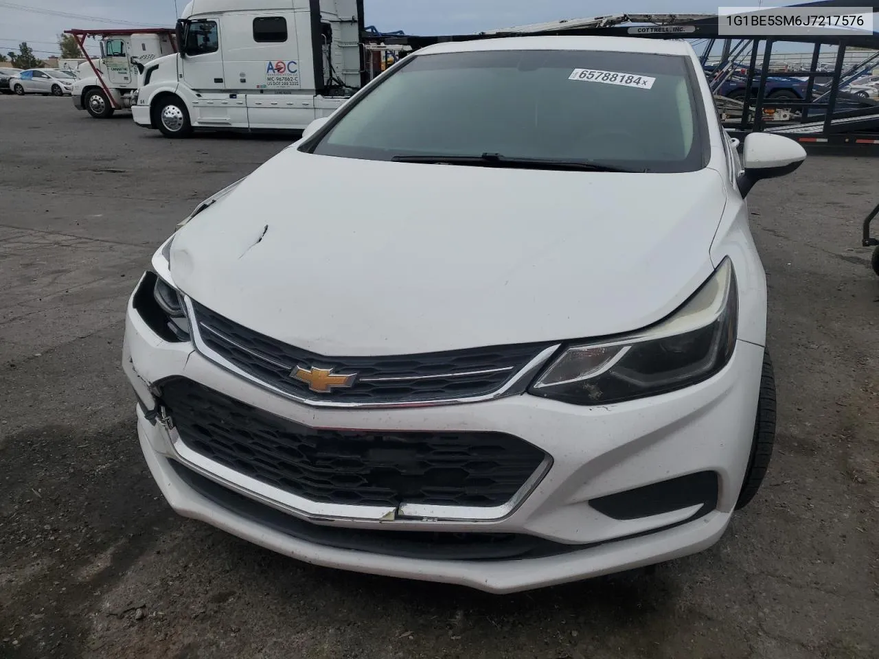 2018 Chevrolet Cruze Lt VIN: 1G1BE5SM6J7217576 Lot: 65788184