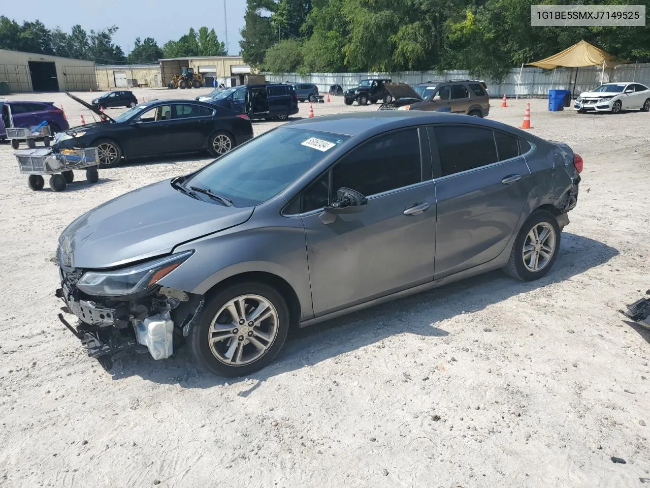 1G1BE5SMXJ7149525 2018 Chevrolet Cruze Lt