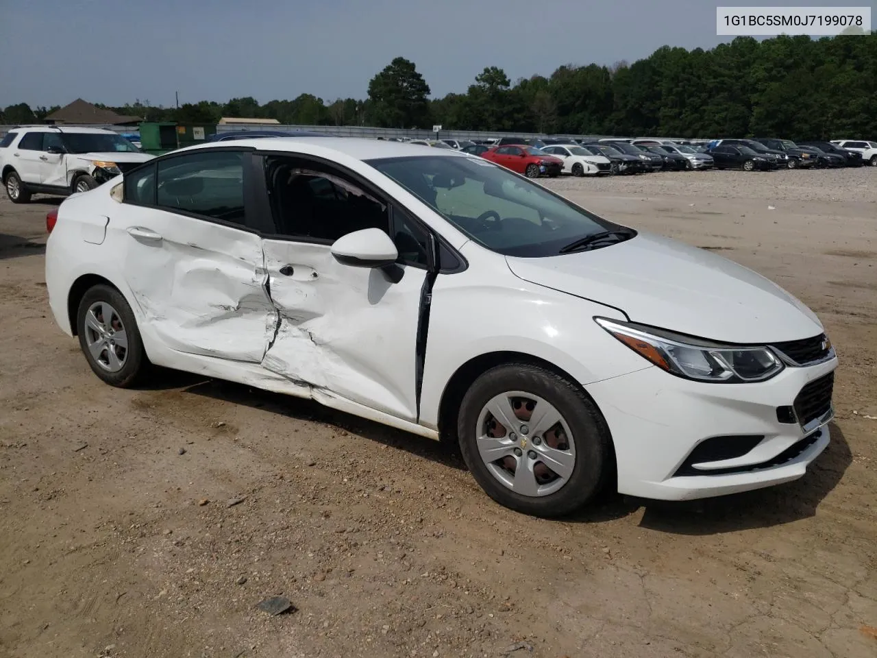 2018 Chevrolet Cruze Ls VIN: 1G1BC5SM0J7199078 Lot: 66034784