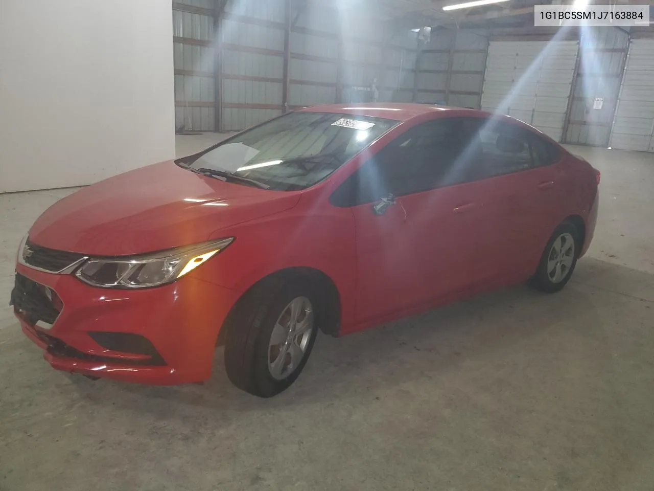 2018 Chevrolet Cruze Ls VIN: 1G1BC5SM1J7163884 Lot: 66282414