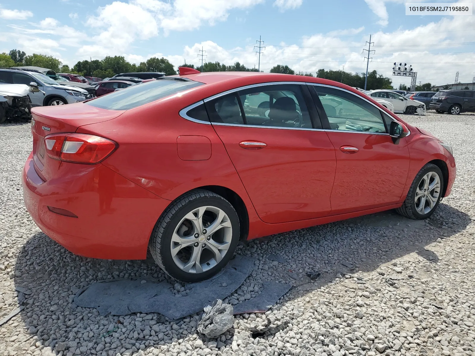 2018 Chevrolet Cruze Premier VIN: 1G1BF5SM2J7195850 Lot: 66635144