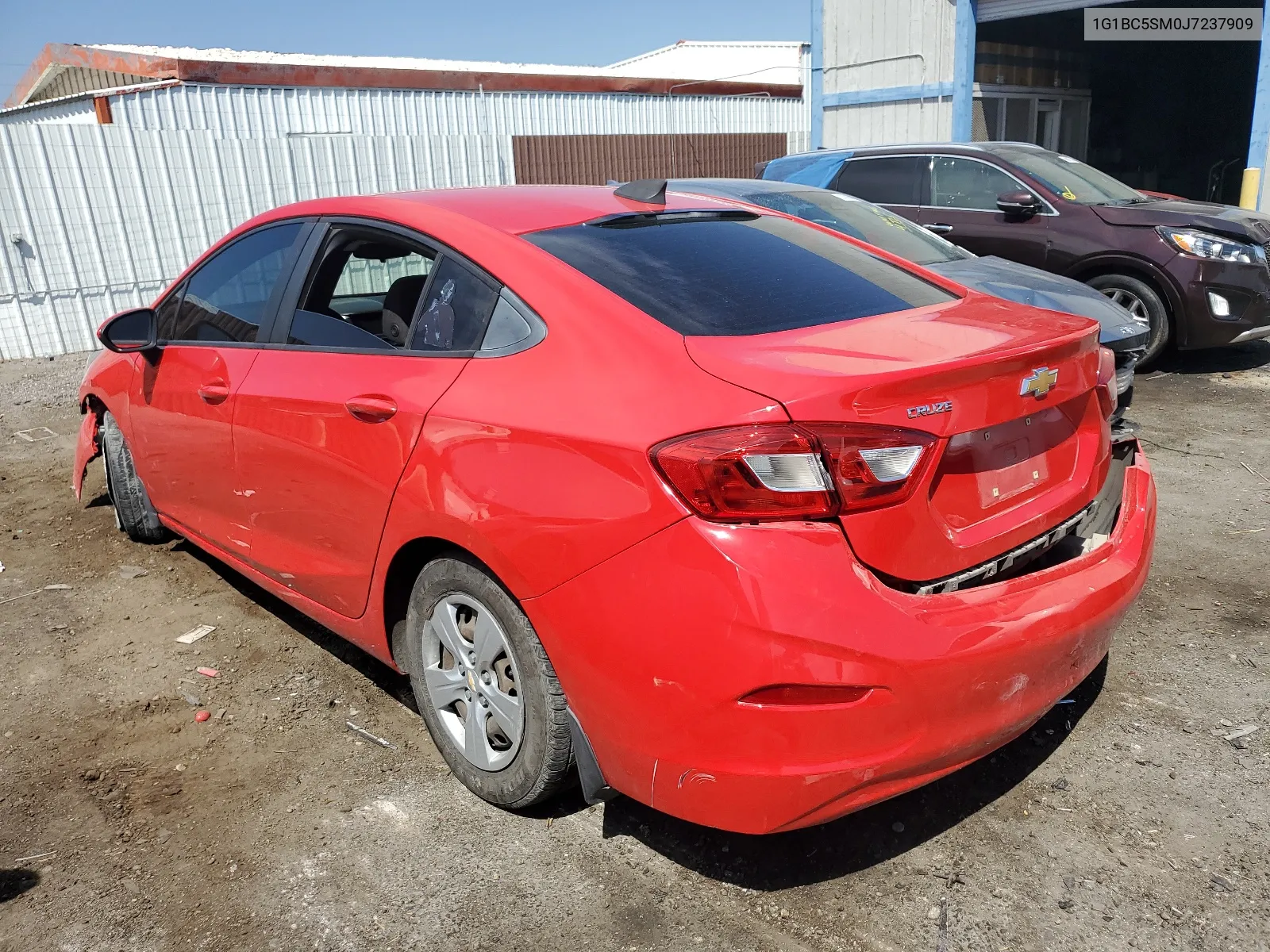 1G1BC5SM0J7237909 2018 Chevrolet Cruze Ls