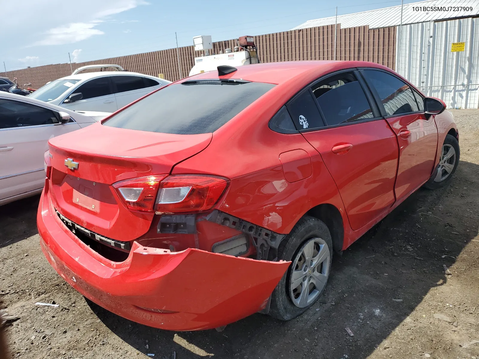 1G1BC5SM0J7237909 2018 Chevrolet Cruze Ls