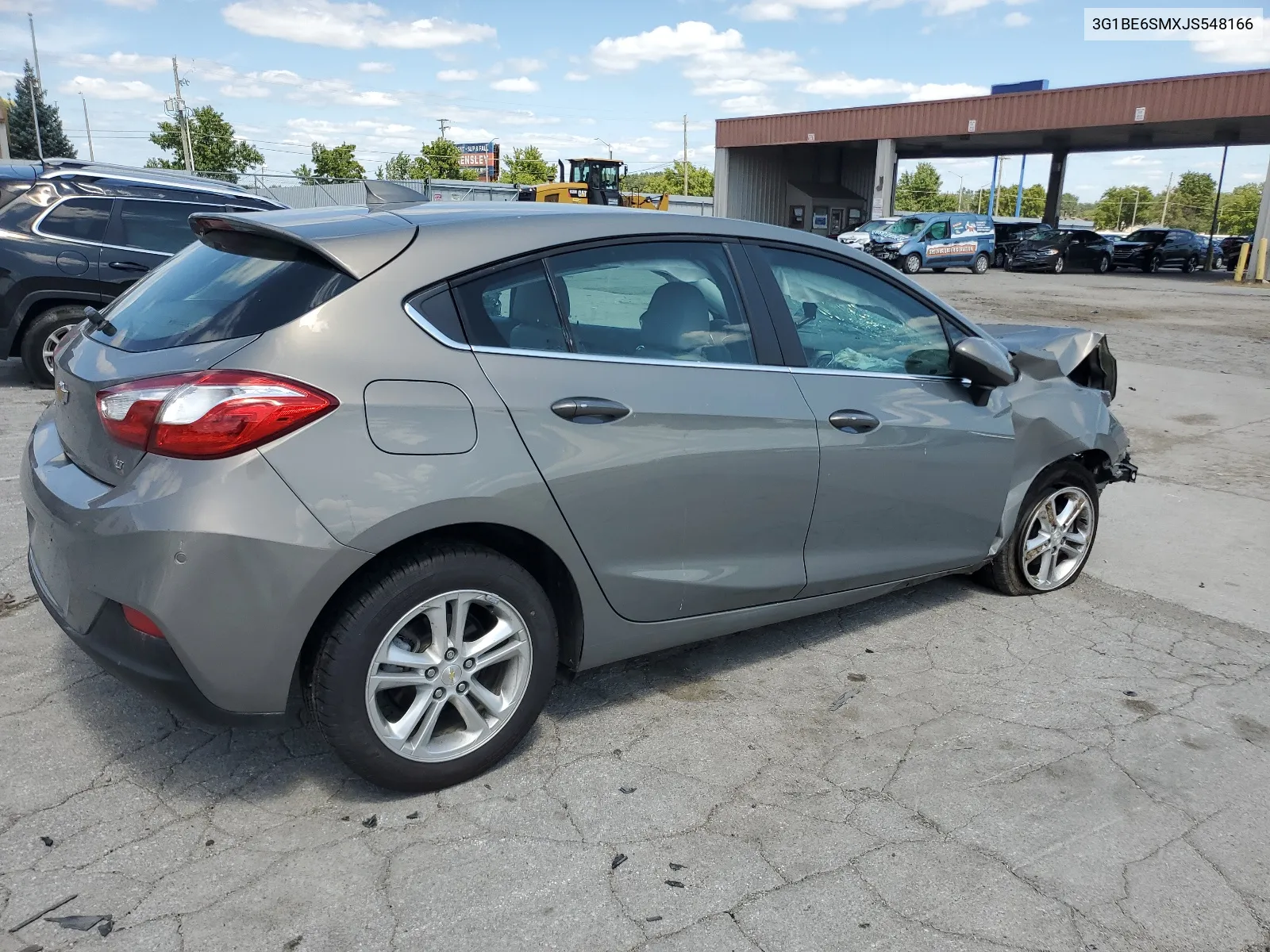 2018 Chevrolet Cruze Lt VIN: 3G1BE6SMXJS548166 Lot: 66751034