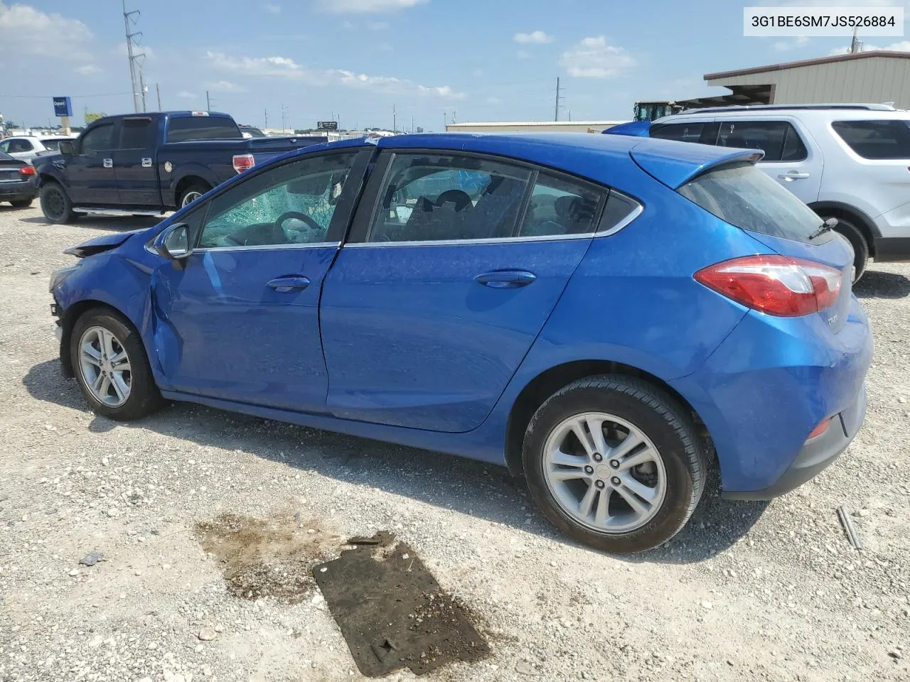 3G1BE6SM7JS526884 2018 Chevrolet Cruze Lt