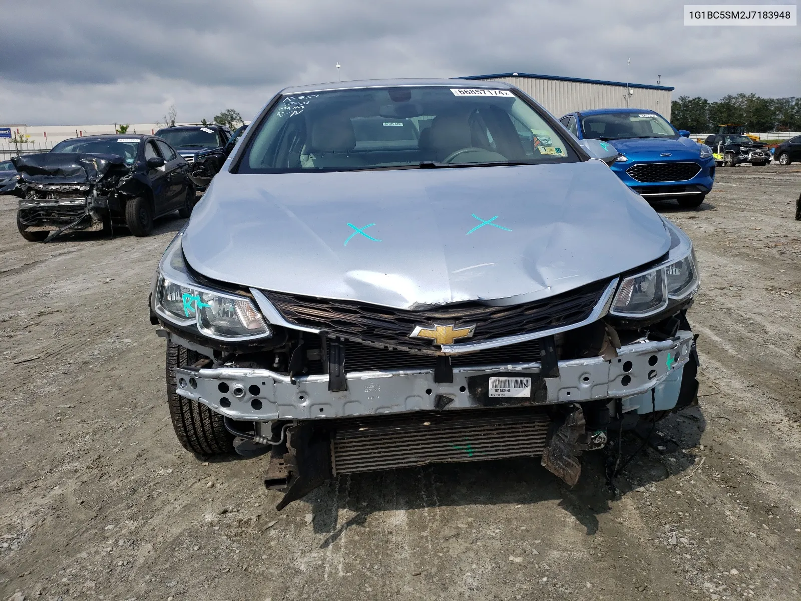 1G1BC5SM2J7183948 2018 Chevrolet Cruze Ls