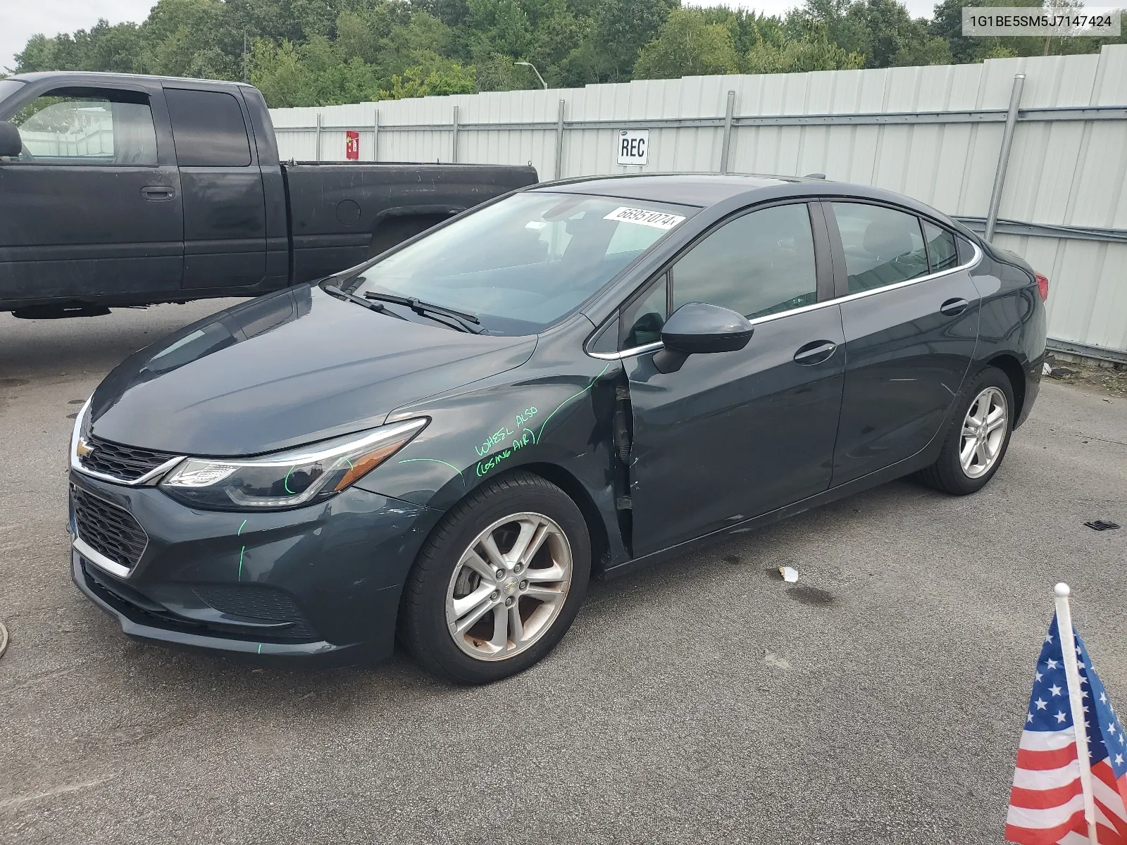 1G1BE5SM5J7147424 2018 Chevrolet Cruze Lt