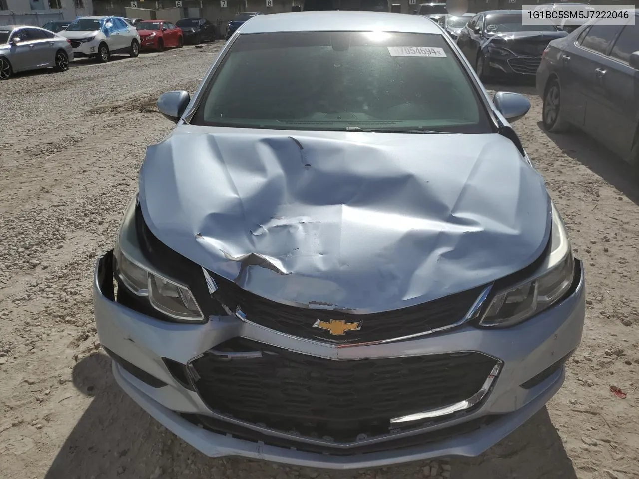 2018 Chevrolet Cruze Ls VIN: 1G1BC5SM5J7222046 Lot: 67054694