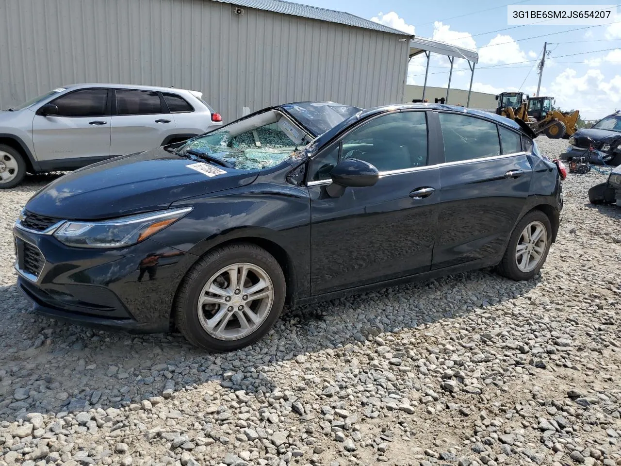 2018 Chevrolet Cruze Lt VIN: 3G1BE6SM2JS654207 Lot: 67725084