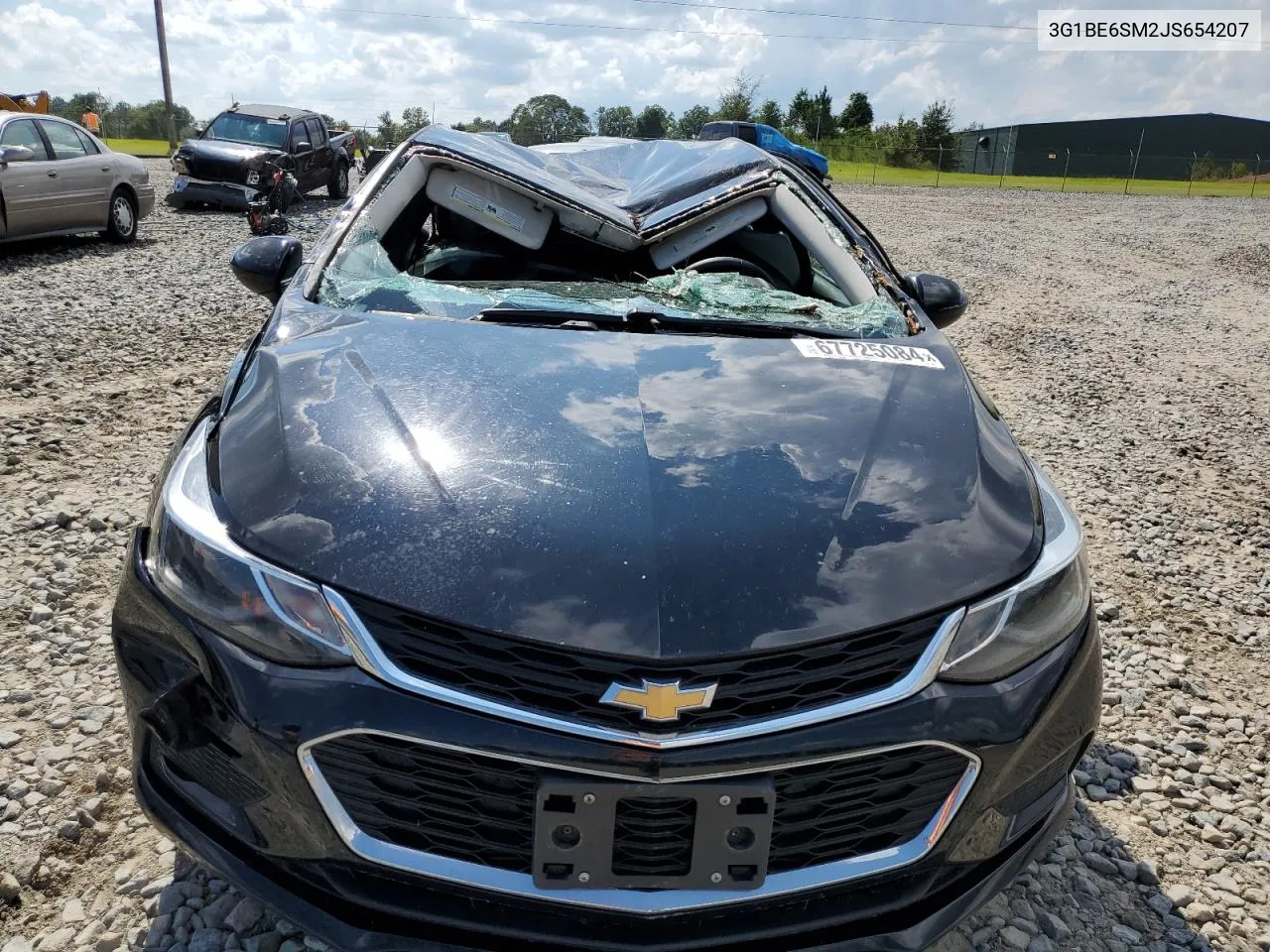 2018 Chevrolet Cruze Lt VIN: 3G1BE6SM2JS654207 Lot: 67725084