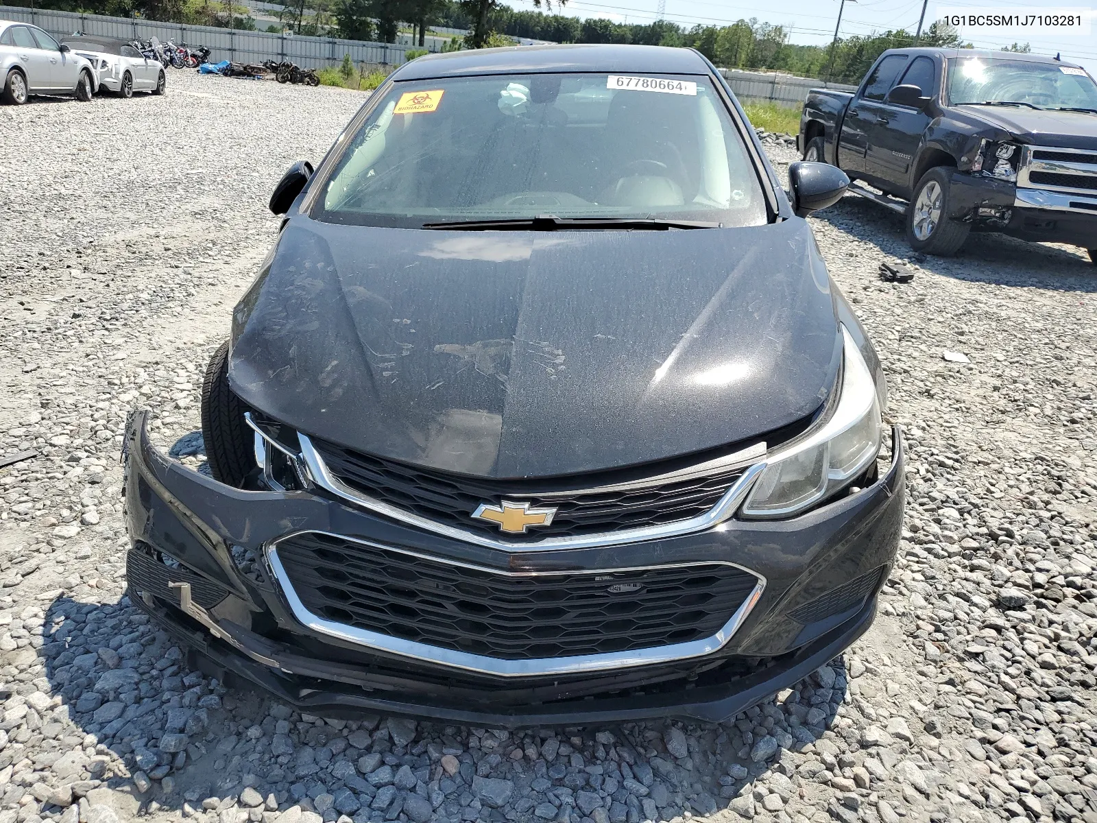 1G1BC5SM1J7103281 2018 Chevrolet Cruze Ls