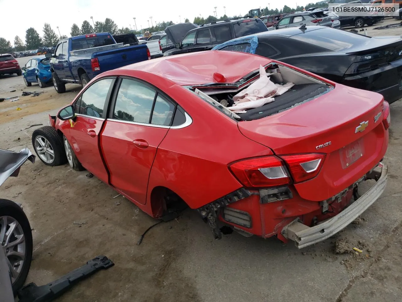 1G1BE5SM0J7126500 2018 Chevrolet Cruze Lt