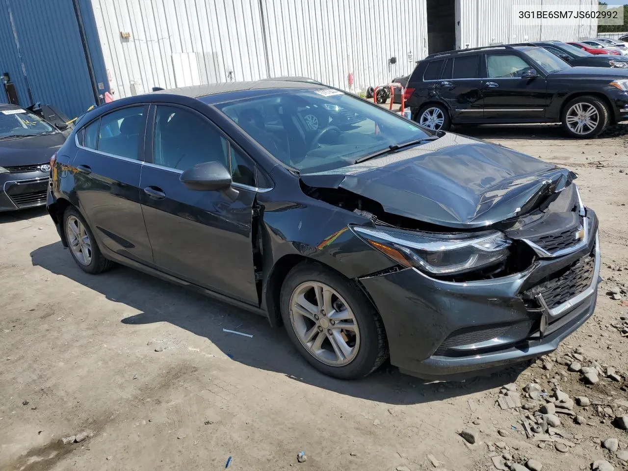 2018 Chevrolet Cruze Lt VIN: 3G1BE6SM7JS602992 Lot: 67879444