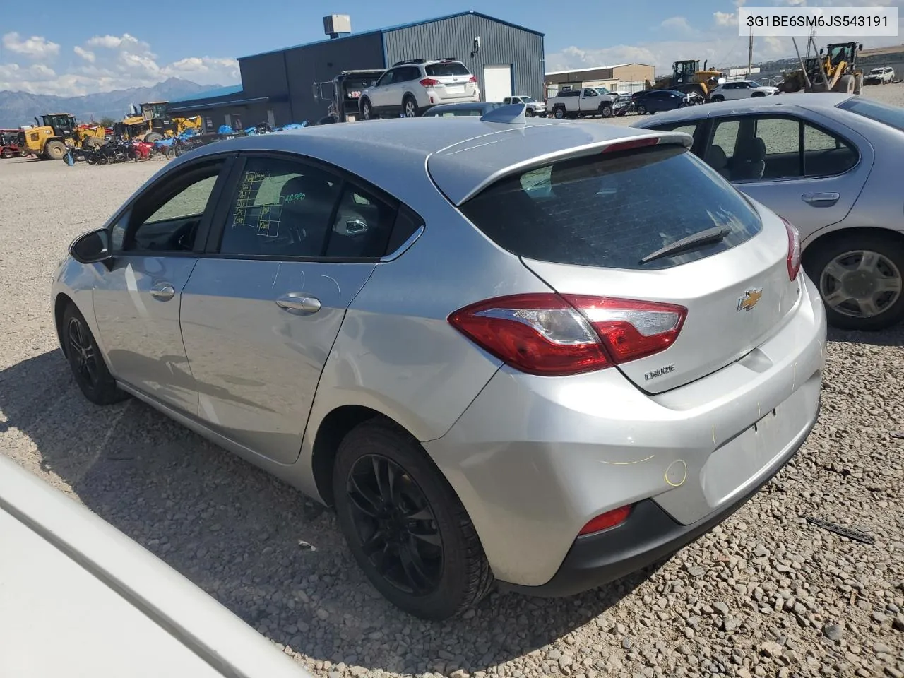 2018 Chevrolet Cruze Lt VIN: 3G1BE6SM6JS543191 Lot: 67952164