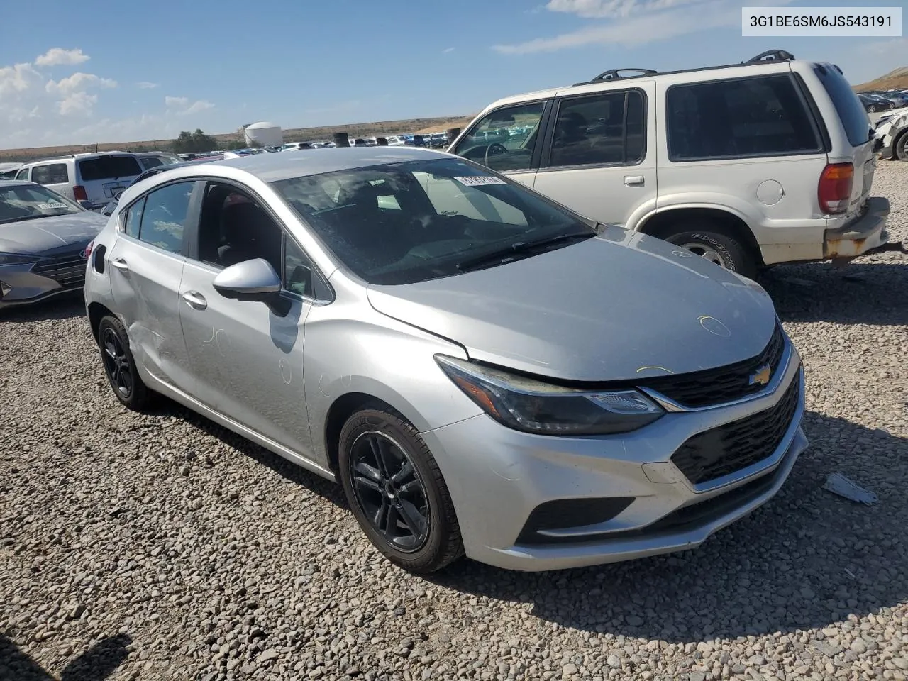 2018 Chevrolet Cruze Lt VIN: 3G1BE6SM6JS543191 Lot: 67952164