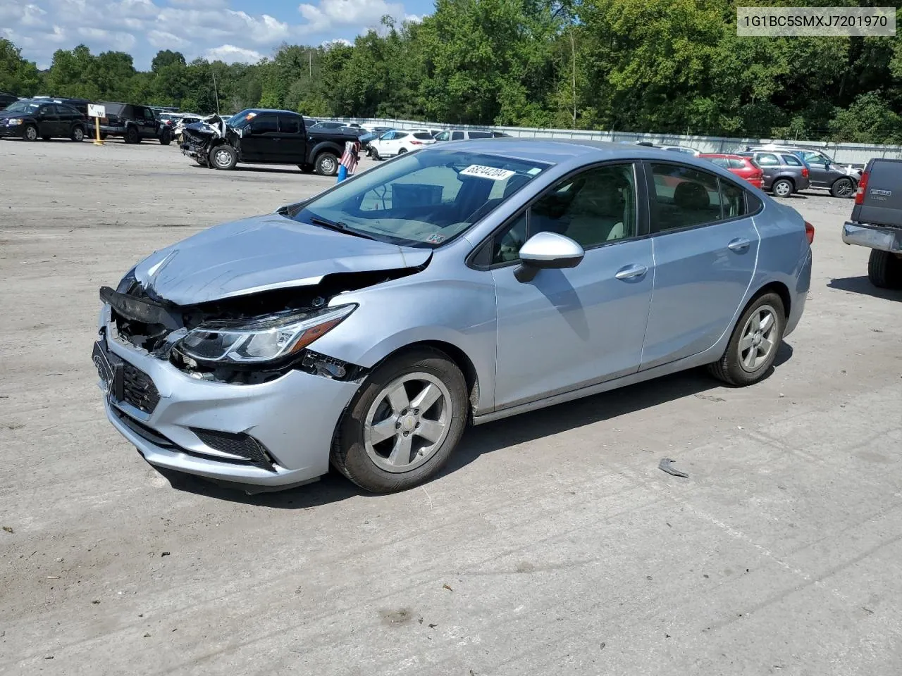 2018 Chevrolet Cruze Ls VIN: 1G1BC5SMXJ7201970 Lot: 68244204