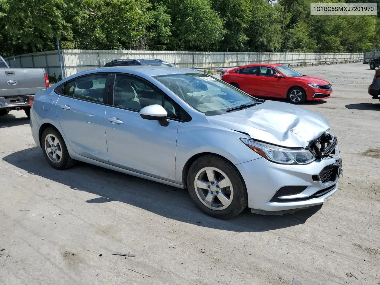 2018 Chevrolet Cruze Ls VIN: 1G1BC5SMXJ7201970 Lot: 68244204