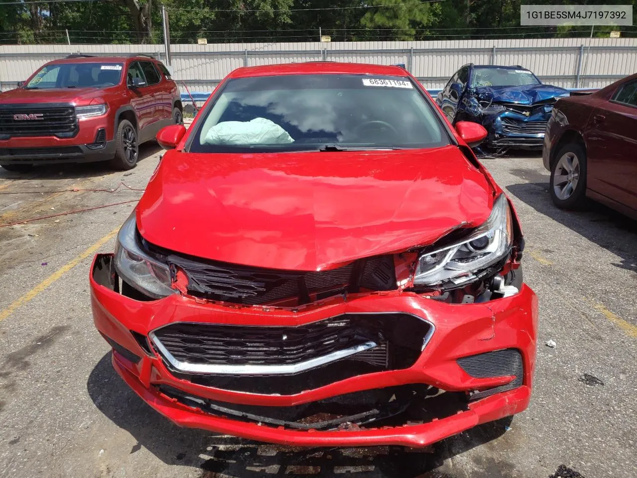 1G1BE5SM4J7197392 2018 Chevrolet Cruze Lt