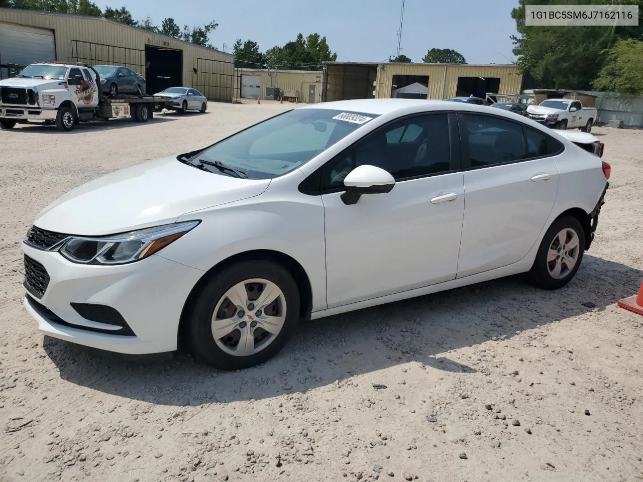 2018 Chevrolet Cruze Ls VIN: 1G1BC5SM6J7162116 Lot: 68809324