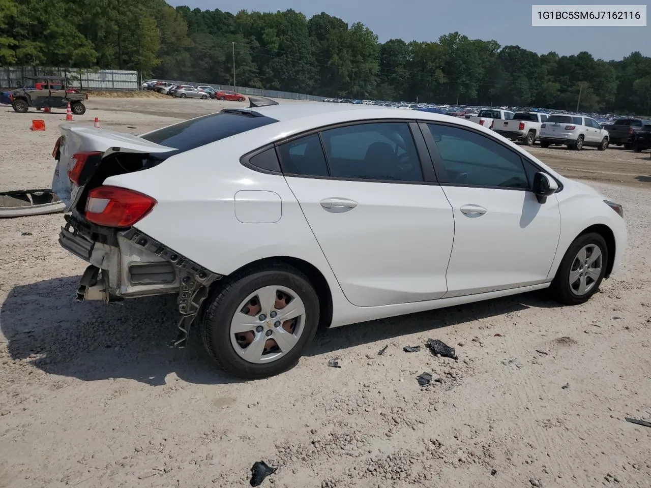 2018 Chevrolet Cruze Ls VIN: 1G1BC5SM6J7162116 Lot: 68809324